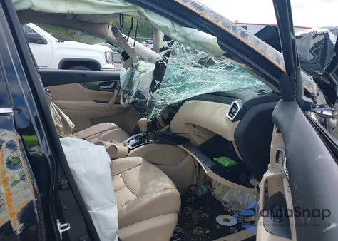 2015 Nissan Rogue Sl из США, поврежденный, VIN 5N1AT2MT1FC830856